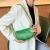 Welfare Summer New Genuine Leather Ladies' Bags Crossbody Bag Macaron First Layer Cowhide Zipper Dumpling Bag Cell Phone Bag