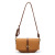 2022 New Cowhide Women Bag Saddle Bag Semicircle Niche Color-Matching Bag Leather One-Shoulder Crossbody Bag Leisure