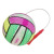 Light-Emitting Swing Ball Light Ball Children's Sports Toys Elastic Luminous Inflatable Ball Night Market Stall Supply