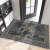 Home Mat Leather Frosted Door Mat Non-Slip Light Luxury Doormat Customizable Cutting Easy-Care Carpet