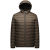 New Autumn and Winter Lightweight down Jacket Men's plus Size Short Hood Lightweight Stand Collar Coat Men's Clothing