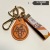 PU Leather Personalized Creative Car Key Ring Access Control Card Protective Cover Small Pendant