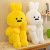 Internet Celebrity Knee-Hugging Rabbit Doll Ins Plush Toy Artist's Rabbit Doll Creative Children's Holiday Gifts