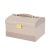 Color Pu Jewelry Box Lock Casket Jewel Box Dresser Stud Earrings/Bracelets Necklace Finishing Storage Box Wholesale