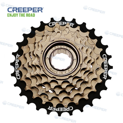Creeper Factory Direct Flywheel Positioning 6 Flying Yellow + Black High Quality Accessories Bicycle Professional