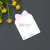 Factory Direct Supply New Bunny Printed Children's Four Card Positions Grip Cardboard DIY Hair Accessories Card Wholesale