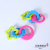 Pet Toy Rubber Bite-Resistant Toy Dog Toy Molar Teeth Cleaning Decompression Rubber Ring Three-Color Ring Toy