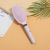 New Korean Style Color Pu Handle Hairdressing Comb Women's Airbag Comb Anti-Knotted Fruit Pattern Air Cushion Comb