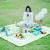 Spot Outdoor Picnic Mat Wholesale Oxford Cloth Moisture-Proof Mat Portable Spring Outing Tent Mat Thick Waterproof Beach Mat