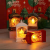 Christmas Small Flat Light Storm Lantern Lantern