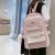 Schoolbag Female Mori Style Color Matching High School Student Backpack Xiaoqing Xinrui Camp College Backpack Wholesalers