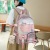 Girls Contrast Color Backpack 2022 New Summer Little Fresh Student Schoolbag Junior High School Backpack Manufacturer