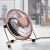 Factory Direct Supply USB Fan Mini Home Retro Copper Art Mute Fan Office and Dormitory Desktop Small Fan