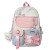 Girls Contrast Color Backpack 2022 New Summer Little Fresh Student Schoolbag Junior High School Backpack Manufacturer