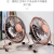 Factory Direct Supply USB Fan Mini Home Retro Copper Art Mute Fan Office and Dormitory Desktop Small Fan