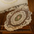 Retro French Lace Table Mat Cup Mat Dining Mat Ins Home Decoration for Shooting Props Girl Embroidered European Tablecloth