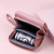 Women's Wallet Short Chic Embroidered Love Coin Purse Female Tri Fold Card Holder PU Leather Multiple Card Slots Wallet