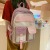 Cute Girl's Schoolbag Female Campus High School Junior High School Elementary School Studebt Backpack New Contrast Color Backpack