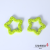 Factory Spot Direct Sales 2022 New Pet Toy Multicolor Cutout Five-Pointed Star Dog Bite Molar Toy