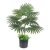  Indoor Coffee Table Decoration Artificial Kwai Tree Palm Tree Bonsai Plastic Green Fake Trees Plant Fan Sunflower Pot