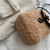 This Year's Popular Plush Cell Phone Bag Women's Autumn and Winter New Furry Crossbody Bag Coin Purse All-Matching Vertical Small Square Bag