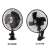 Car Fan Strong Wind Cooling Shaking Head Car Small Electric Fan