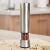 Stainless Steel Black Pepper Particles Automatic Mill Bottle Household Kitchen Pepper Seasoning Bottle Electric Pepper Mill