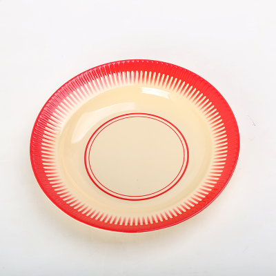 Khaki Series 9-Inch Melamine Dish, Melamine Tableware, Factory Direct Sales