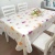 Rectangular Tablecloth Waterproof and Oilproof and Heatproof Eva Plastic Disposable Tableclothes Household Coffee Table Printed Tablecloth Soft Cushion