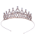 Children's Headband Crown Baby Birthday Rhinestone Crystal hair band Hair Accessories Girls Diamond Crown