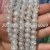 Crystal Light bead round beads shiny beads glass beads jewelry accessories direct sales