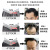 Hand Woven Biological Scalp Wig Male Hairline Wig Stick Real Hair Invisible High Forehead Men Forehead Hair Supplementing Piece