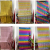 1*2M Glossy Square Tinsel Curtain Colorful Gradient Laser Birthday Decoration the Wedding Party Background Wall Decoration