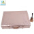 Factory Direct Sales Custom New Home Ice Silk Four-Piece Set Home Textile Box Custom Winter down Quilt Leather Suitcase