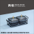 Glass Square Dim Sum Dish Dried Fruit Box Sealed Jar Storage Tank Acrylic with Shelf Jingdezhen New Products in Stock