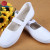 Dancing Shoes Student Black White Sail Ladies Casual Sail Square Mouth Shoes