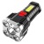 Five-Core Flashlight Strong Light USB Rechargeable Multifunctional Led Household Outdoor Long-Range Portable Searchlight