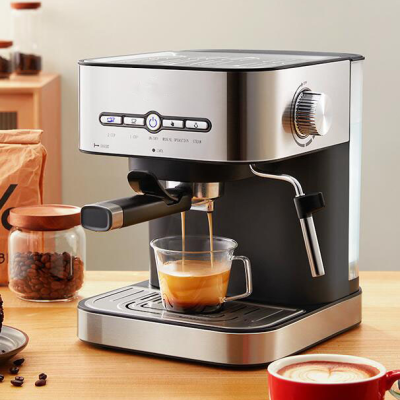 15bar Extraction Espresso Coffee Machine Household Coffee Machine Steam Frothed Milk Semi-automatic Coffee Machine in Stock