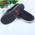 Children's Black Handmade Cloth-Based Shoes Elastic Mouth Army Single