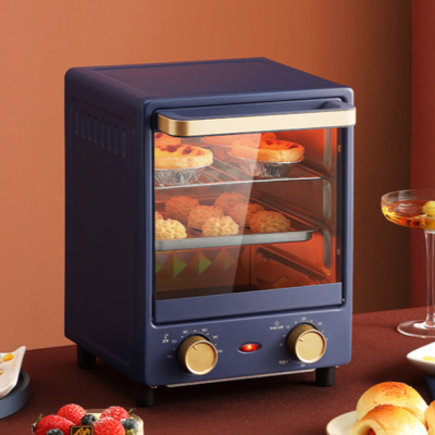 12L Mini Vertical Electric Oven Three-Layer Baking Position Multi-Functional Oven Explosion-Proof Safety Electric Oven