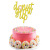 Copyright Donut Theme Party Decoration Birthday Pulling Banner Donut Cake Decoration Sign Inserts Set