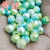 8mm Rose Two-Color Beads Material Diy Bracelet Handmade Beaded Accessories Beads Flower Abs Imitation Pearl by Jin