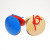 Factory Direct Sales Wooden Castanet Orff Musical Instrument Music Perception Infant Teaching Aids round Dance Board