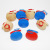 Factory Direct Sales Wooden Castanet Orff Musical Instrument Music Perception Infant Teaching Aids round Dance Board