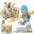 Free Shipping Lego Ninjago Minifigures Blind Box Chouchoule Compatible Lego Children Educational Assembly Toy Gift