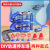 Free Shipping Children's Double Rail Car Toy Boy Warrior Engineering Vehicle Road Sign Set Parking Lot Toy Gift Box