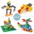 Compatible with Lego Rice Cake 179P Large Particle Pipeline Building Blocks Toy Cake Mom Creative Assembling Mechanical Technology Delivery Course