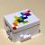 Factory Direct Supply Rainbow Road Small Particles Compatible with Lego Building Blocks MOC Puzzle Teenagers Brainy Decryption Box
