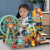 Children's Assembled Small Particle Building Blocks Ferris Wheel Slide Castle Toy Compatible with Lego Variety Assembling Building Blocks Gift