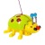 Electric Rope Toy Children's Simulation LADYBIRD Beetle Light Music Universal Wheel Night Market Luminous Toy